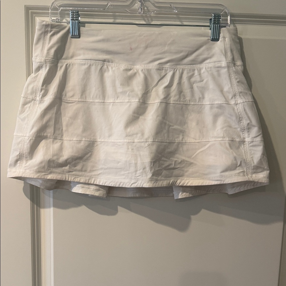 lululemon athletica White Mini Skirt